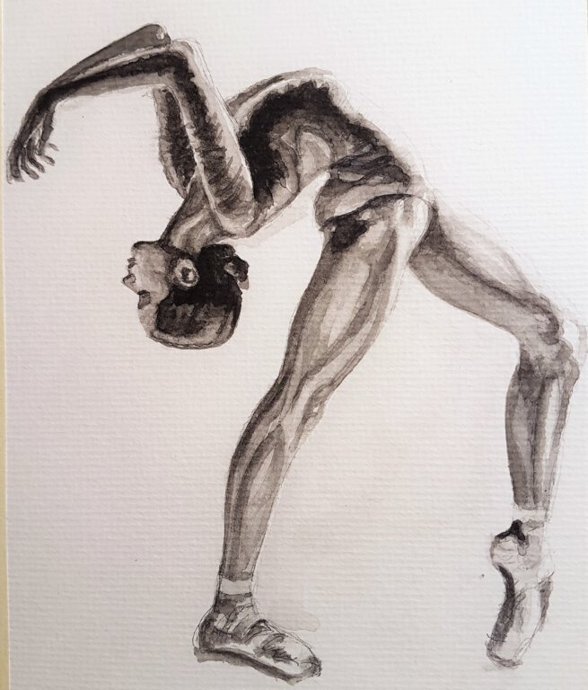 Ballerina 19,5x15 cm / 2020
