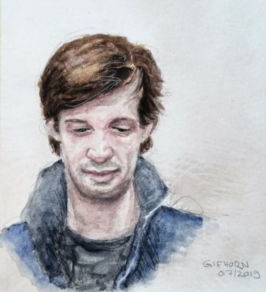 Vergangenheit / 12x12 cm / 2019